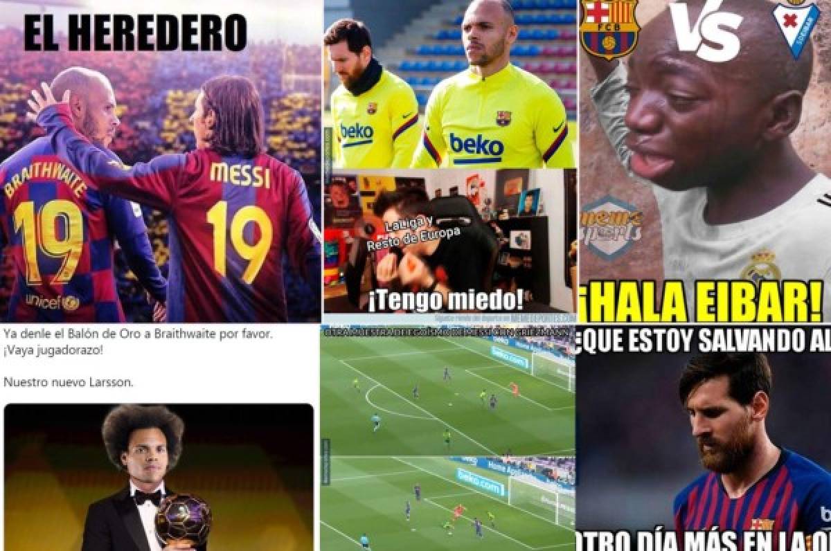 Messi, Barcelona, Braithwaite y los memes de la goleada sobre el Eibar