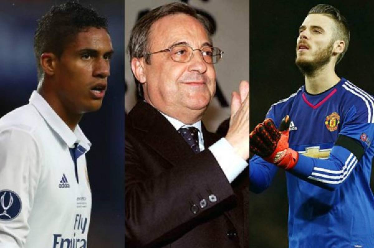 El trueque de Florentino Pérez: ¿Raphael Varane por David de Gea?