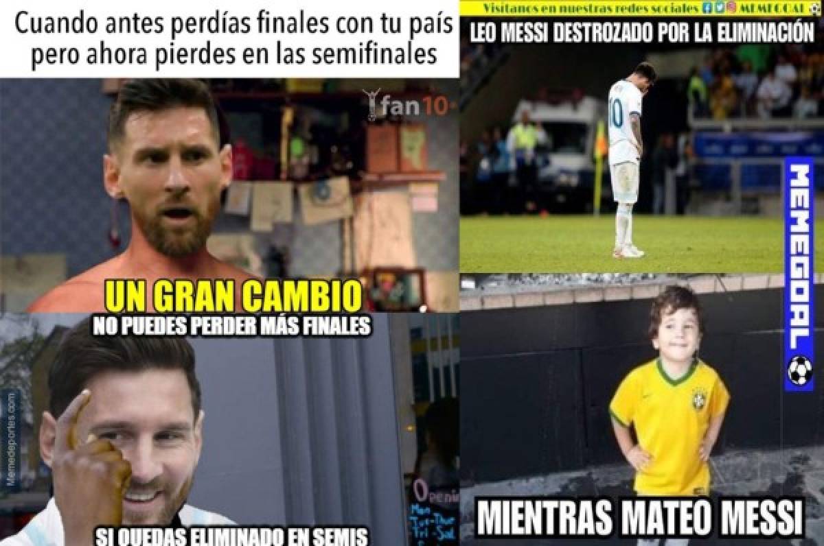 No se detienen: Los memes que no has visto del nuevo fracaso de Messi con Argentina