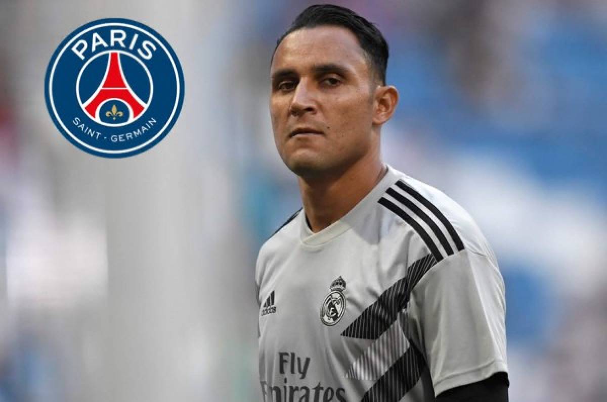 PSG vuelve a mostrar interés en el fichaje del tico Keylor Navas