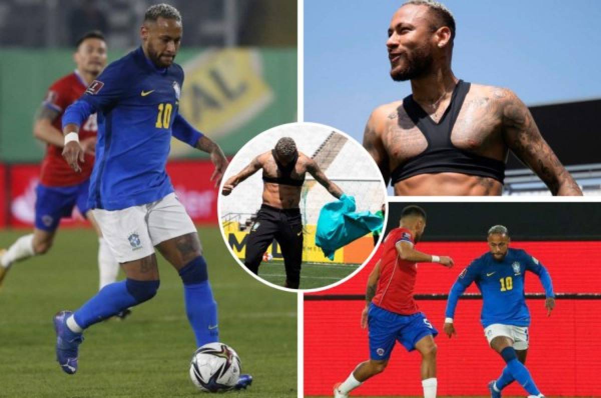 ¿Está gordo? Neymar manda a callar a todos y muestra su verdadero físico tras ser duramente criticado en Brasil