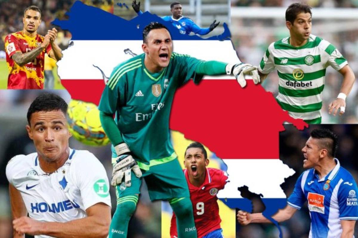 ¡Crece la legión tica! Jugadores de Costa Rica en el fútbol de Europa en este 2019