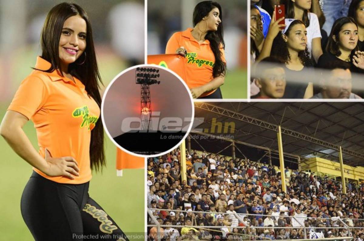 ¡Llenazo, ambiente de final; espectaculares y bellas chicas en El Progreso!