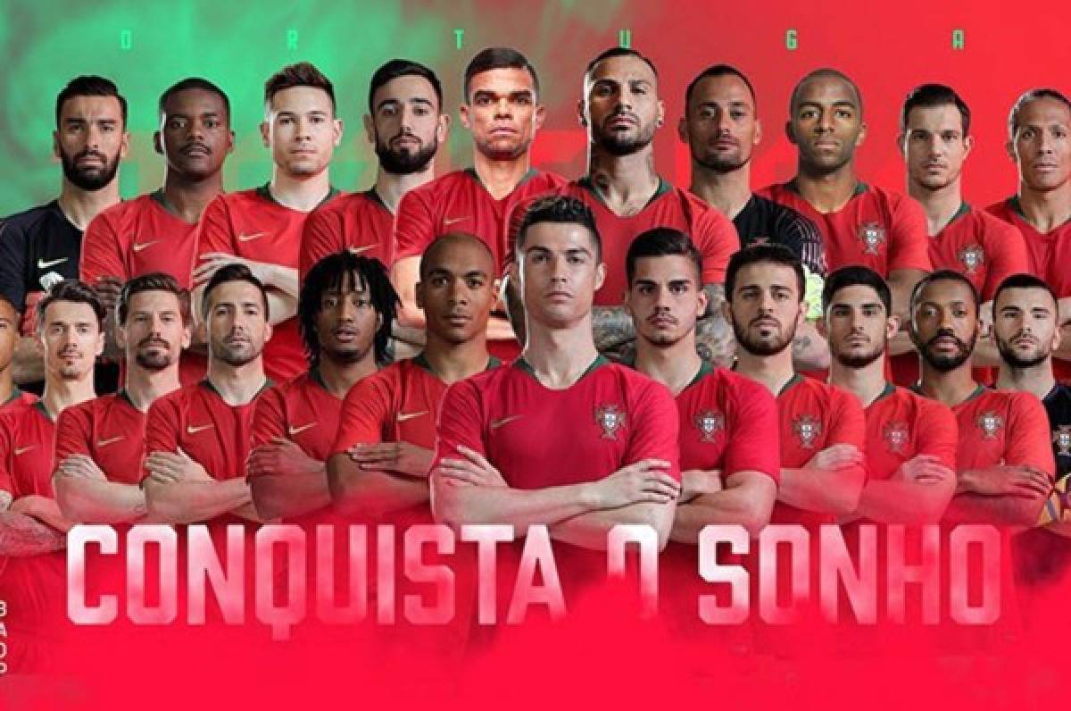 ¡SORPRESA! La convocatoria oficial de Portugal para el Mundial de Rusia 2018