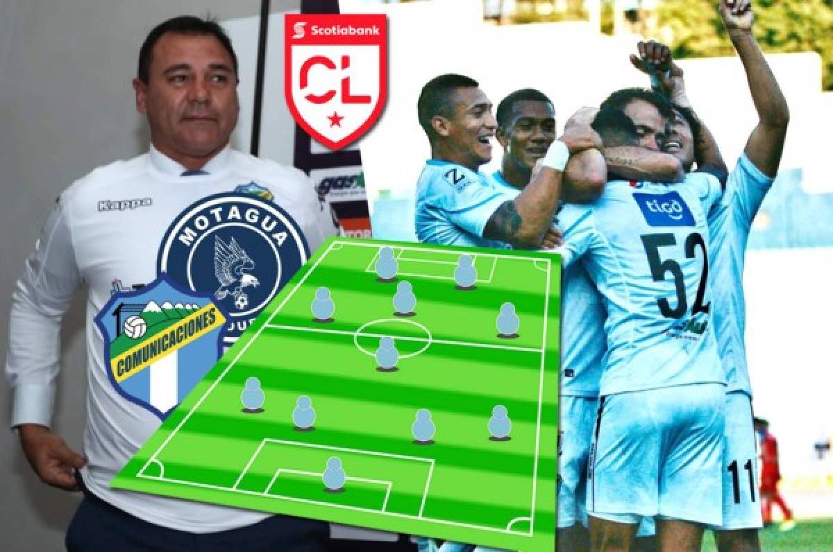 Con un viejo conocido: El 11 que alista Comunicaciones para sorprender al Motagua por la Liga Concacaf