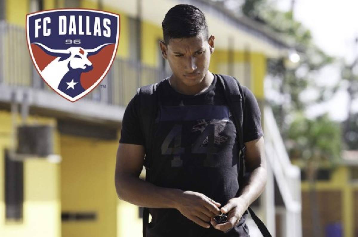 Bryan Acosta viajó a EUA y este viernes se une al FC Dallas de la MLS