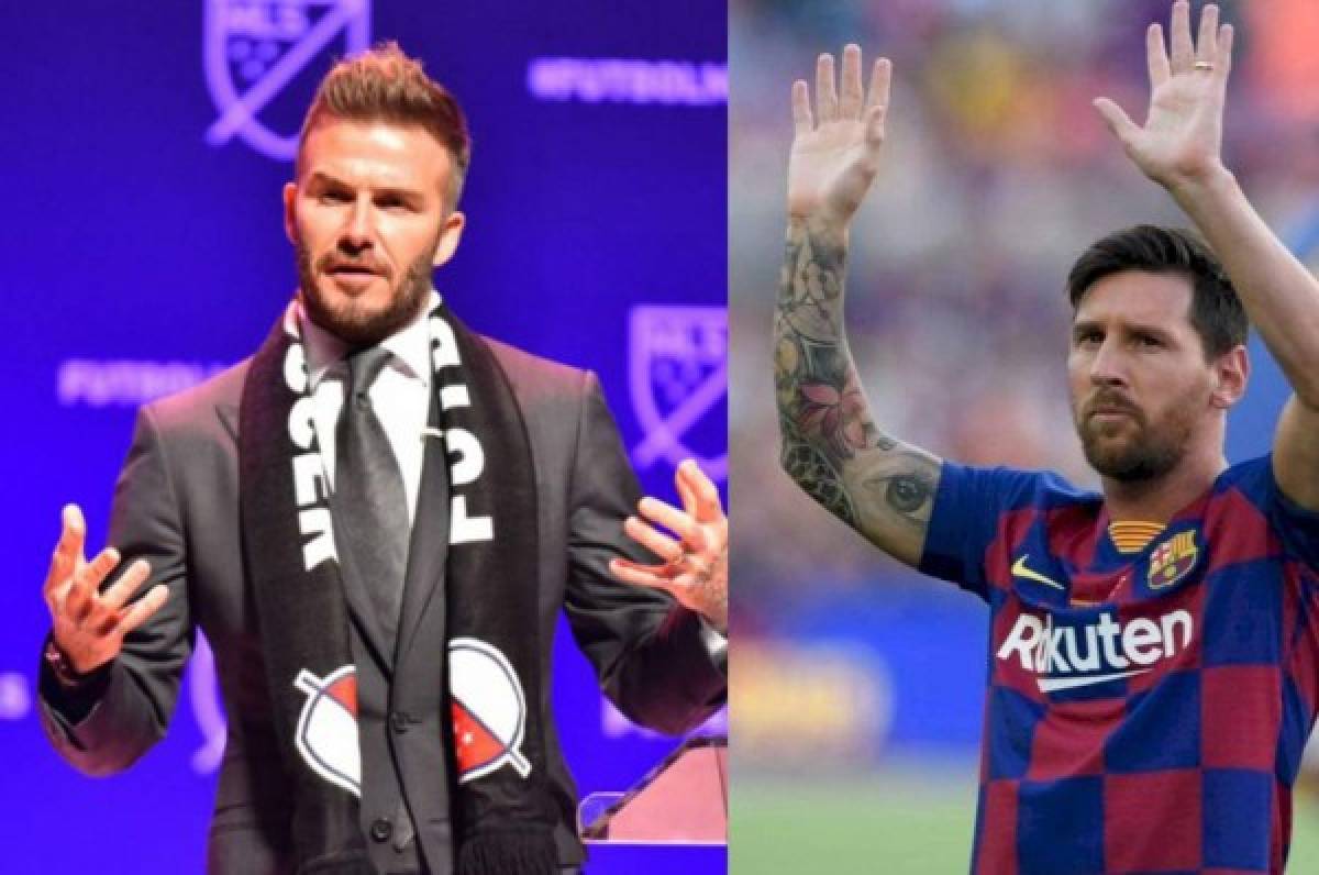 David Beckham quiere fichar a Messi y Luis Suárez para el Inter de Miami