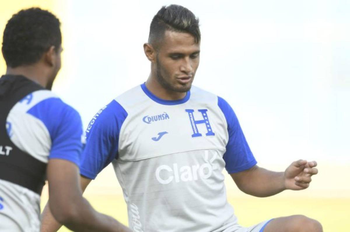 Alex López, casi descartado para jugar con Honduras el amistoso ante Ecuador