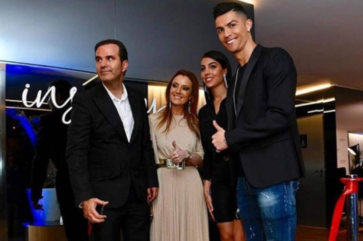 El descuido de Georgina Rodríguez en la inauguración de la clínica de Cristiano Ronaldo