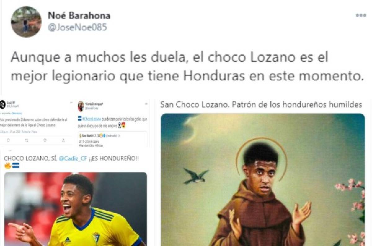 'San Choco Lozano': Lo que dicen en redes sociales tras el gol al Real Madrid con el Cádiz  