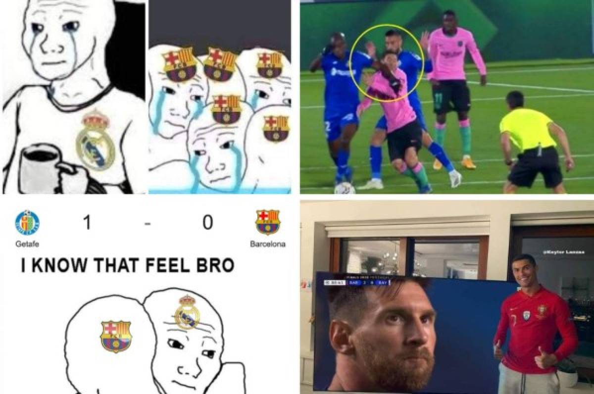 Messi, Griezmann y el VAR, víctimas de los memes tras la derrota del Barcelona ante Getafe