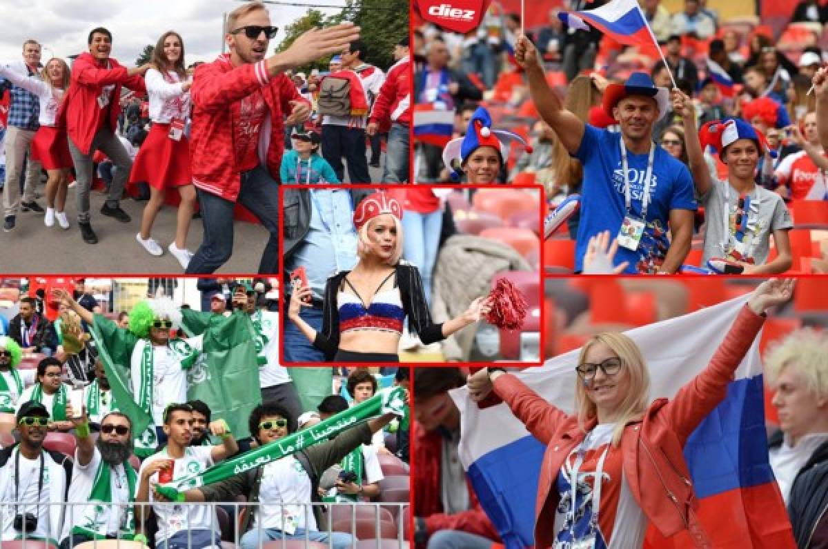 ¡AMBIENTAZO! Así se vive la previa de la inauguración del Mundial de Rusia