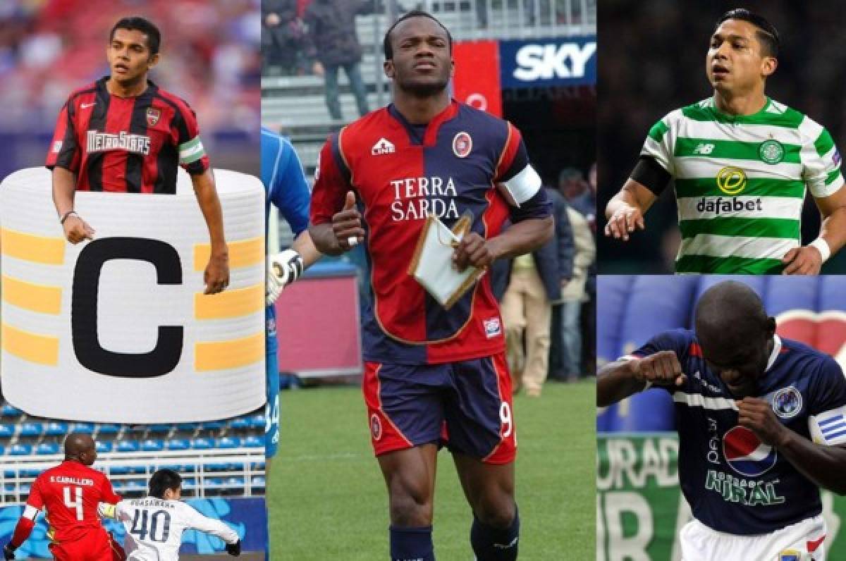 ¡Se suma uno más! Futbolistas hondureños que han portado el gafete de capitán en el extranjero
