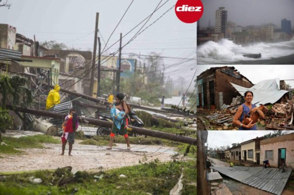LAMENTABLE: Así quedó Cuba luego del imponente paso del huracán Irma
