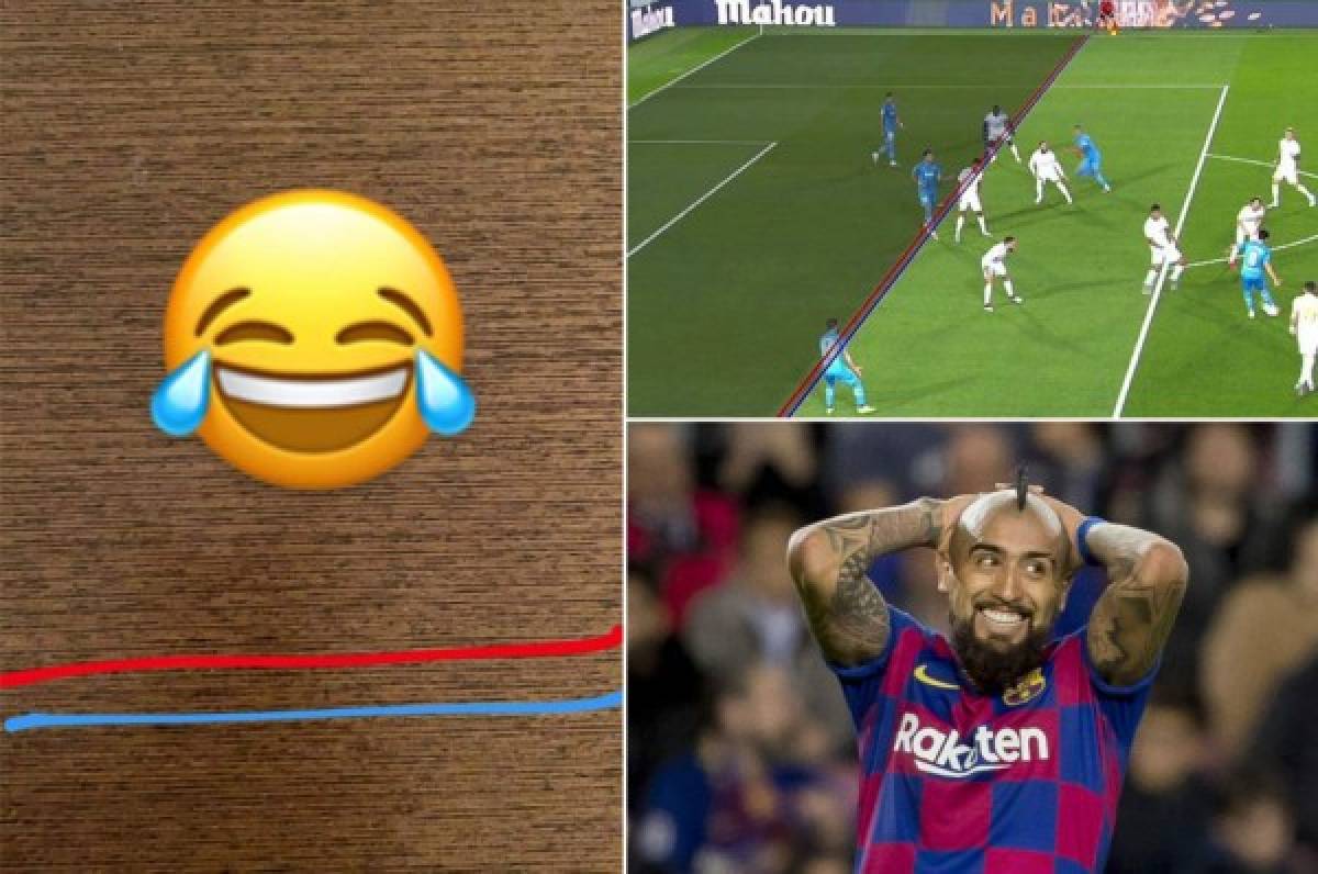 El dardo de Vidal tras el polémico gol que el VAR le anuló al Valencia ante el Real Madrid