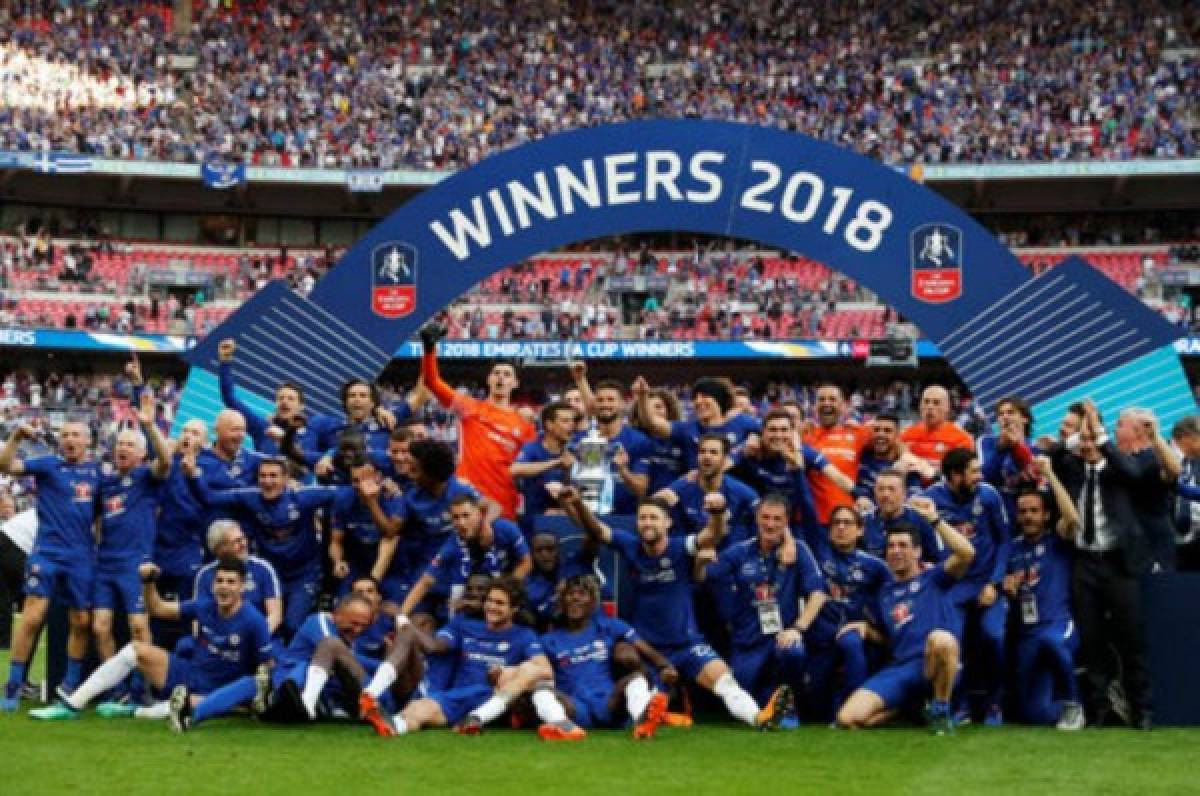 Chelsea se conrona campeón de la FA Cup luego de vencer al Manchester United