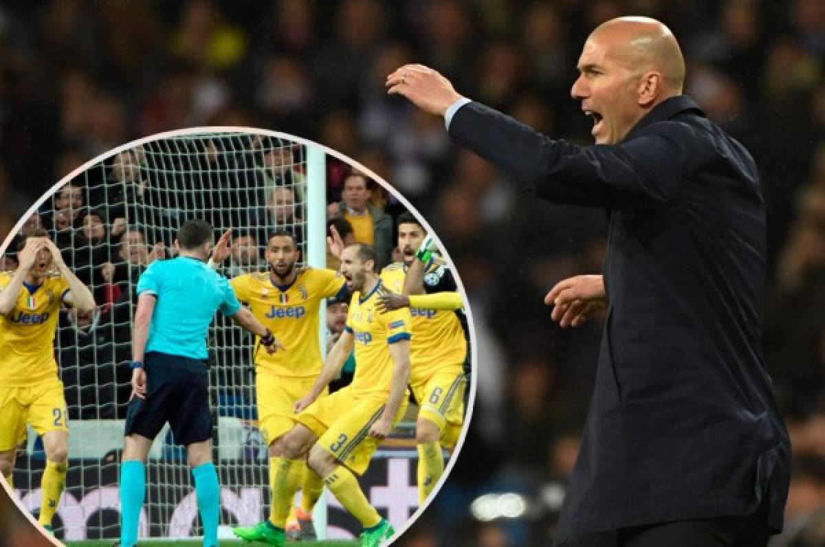 Zidane: 'Hay penalti; pitó el árbitro y no podemos cambiarlo'