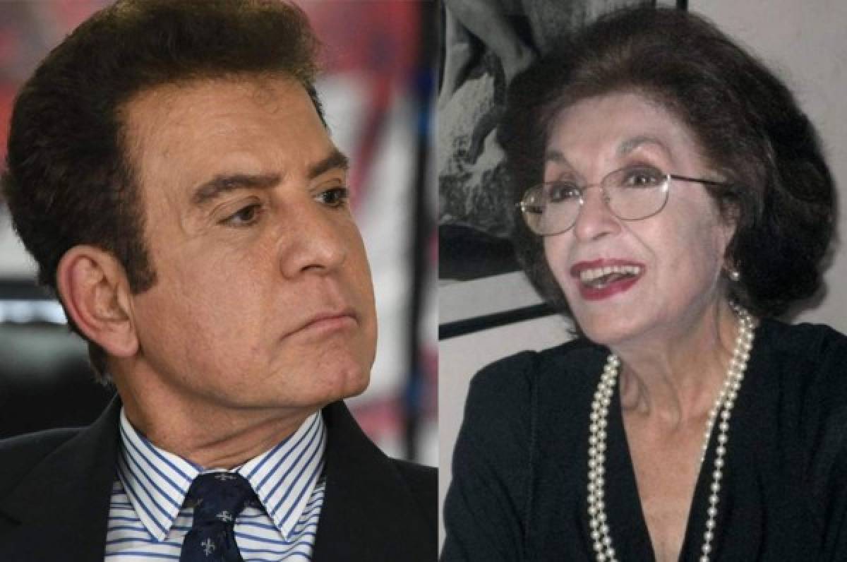 Muere doña Alicia Salum, la madre del presentador de televisión y presidencial Salvador Nasralla