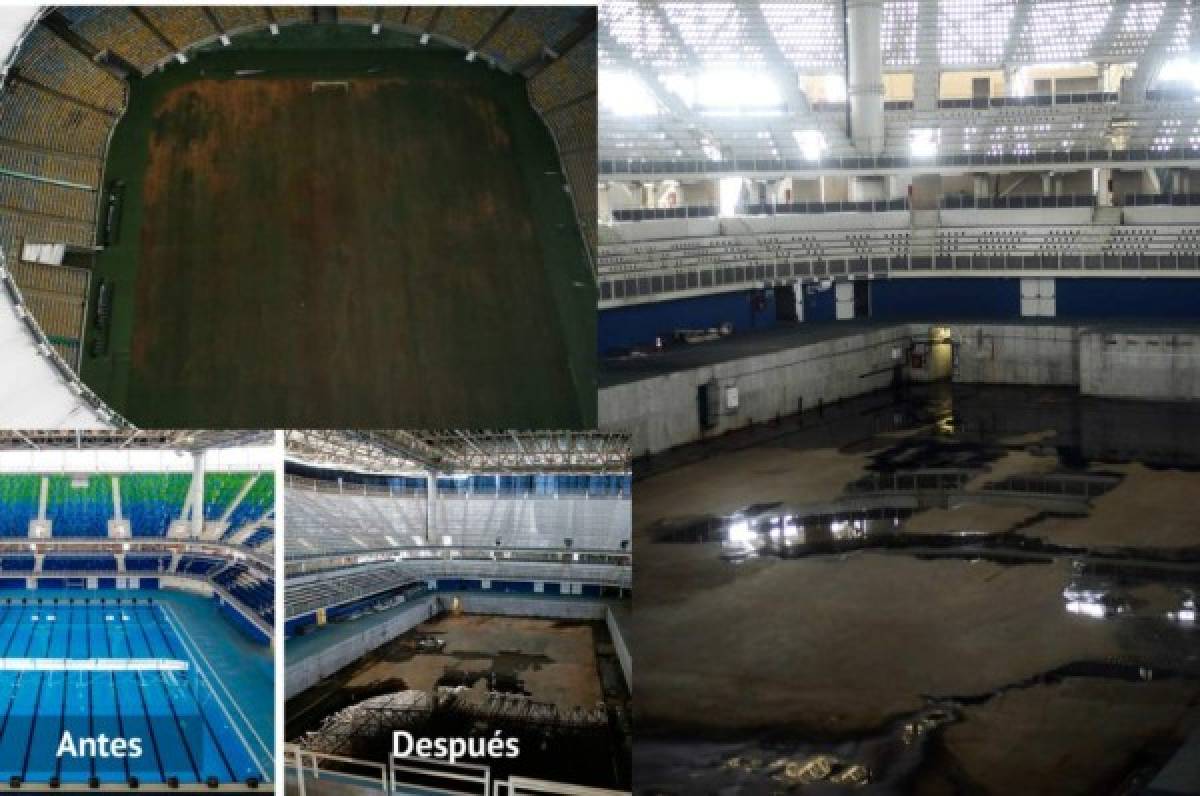¡TERRIBLE! El deterioro de las instalaciones de los Juegos Olímpicos de Río