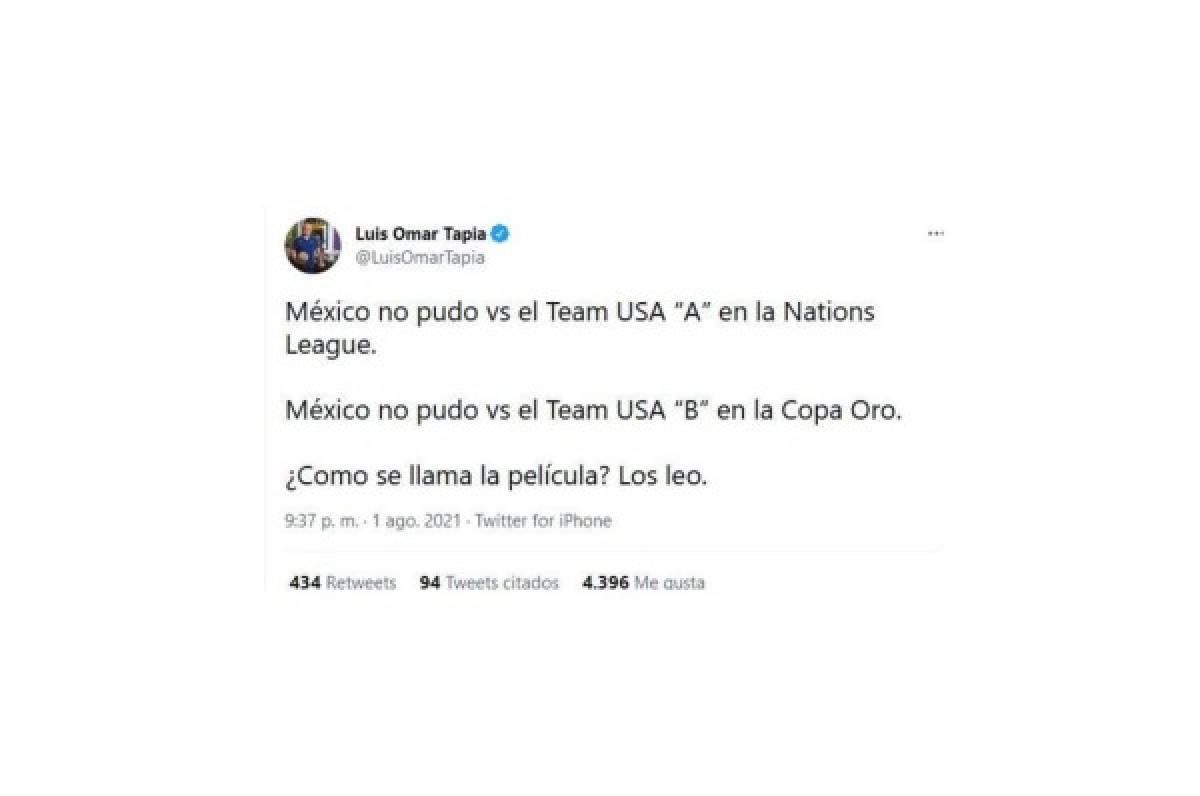 'Me jode que sea contra el equipo B': la explosión de Hugo Sánchez en derrota de México ante EEUU en Copa Oro
