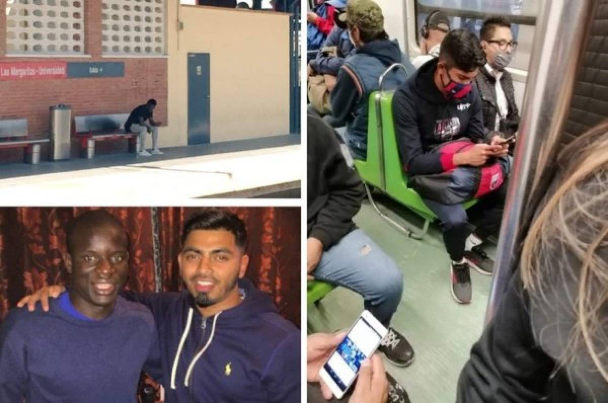 Con dos cracks del Barcelona y uno del Chelsea: Futbolistas que han usado transporte público