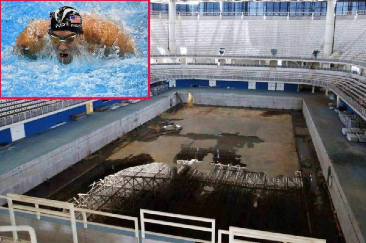 La piscina olímpica de Río de Janeiro ahora es un criadero de zancudos
