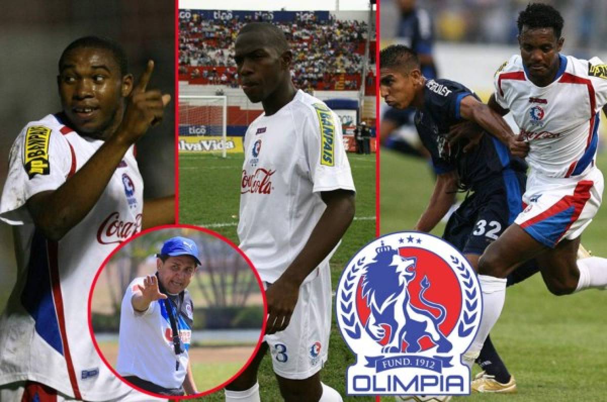 ¡EQUIPAZO! Así era el súper plantel del Olimpia tricampeón con Nahún Espinoza