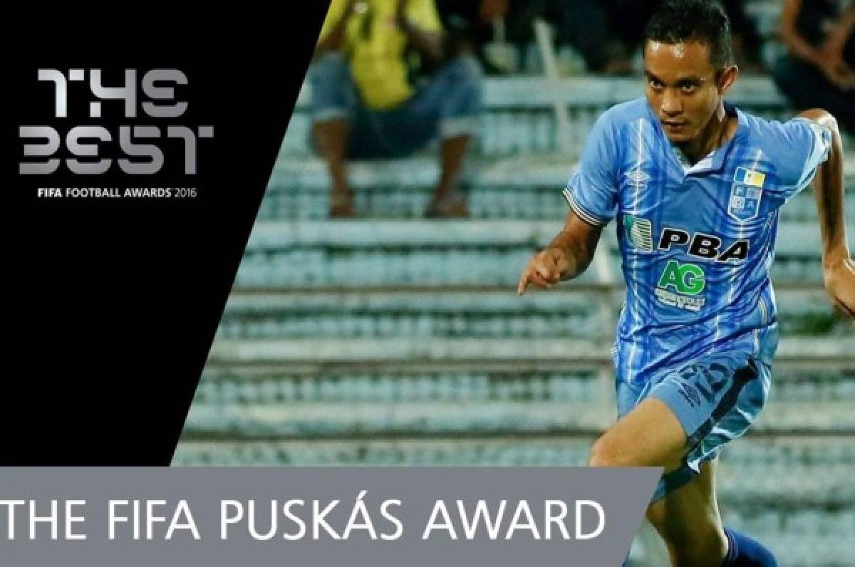 Faiz Subri de Malasia gana el premio Puskas por mejor gol en 2016