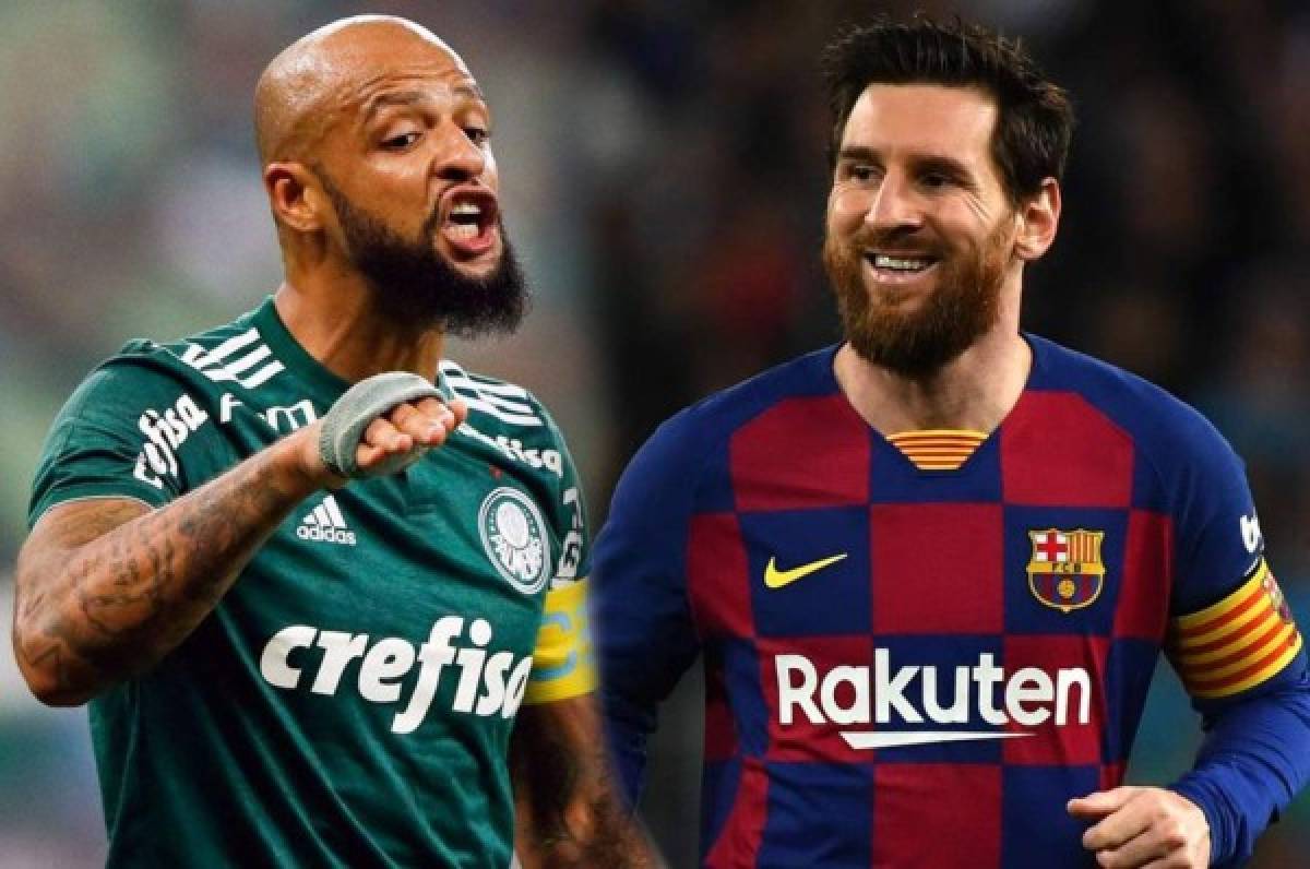 Felipe Melo cuenta las patadas que le dio a Messi y su cruce de palabras: ''Te quiero mucho''