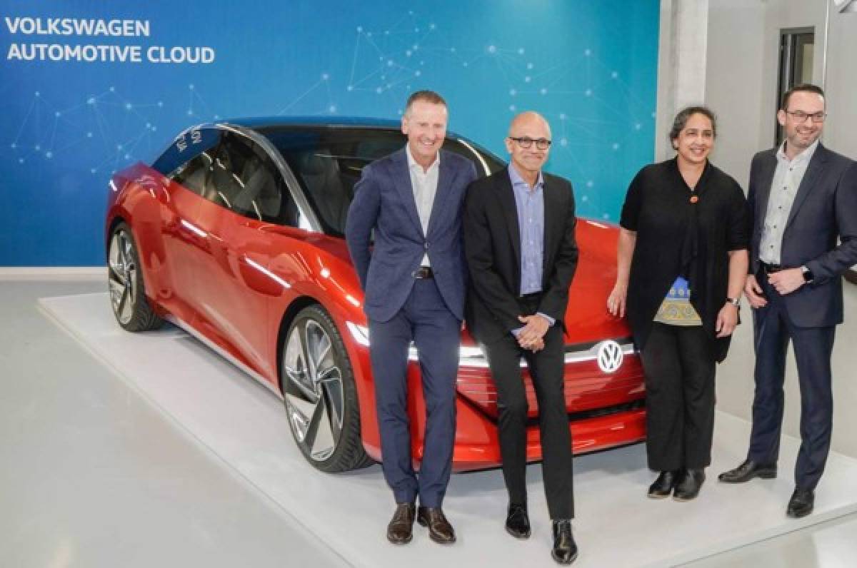 Volkswagen se asocia con Microsoft para desarrollar la conducción autónoma de vehículos