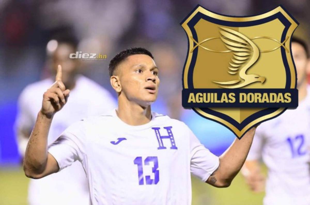 Bryan Moya ficha por el Águilas Doradas de la Primera División de Colombia
