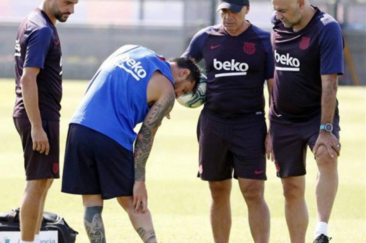 Messi se lesiona y se pierde la gira del Barcelona en Estados Unidos