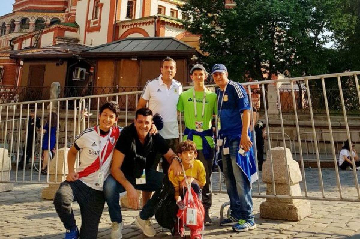 El técnico del Motagua Diego Vázquez disfruta del Mundial de Rusia