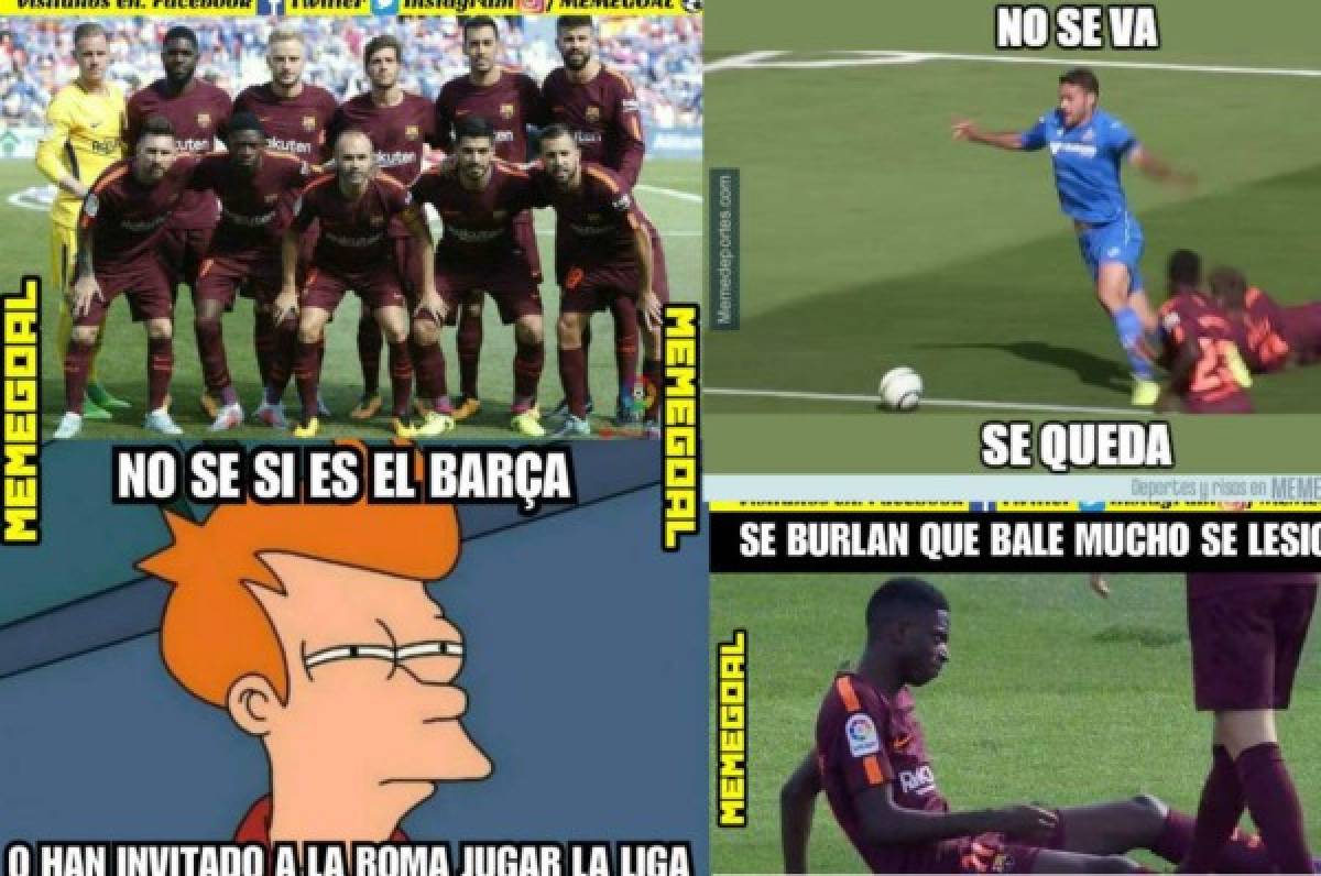 Los terribles memes del sufrido triunfo del FC Barcelona ante Getafe