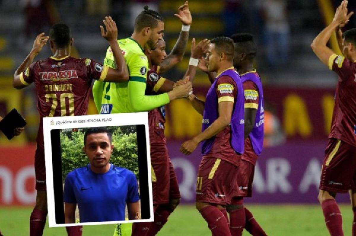 Roger Rojas, Tolima y su hermoso mensaje a la afición por el coronavirus