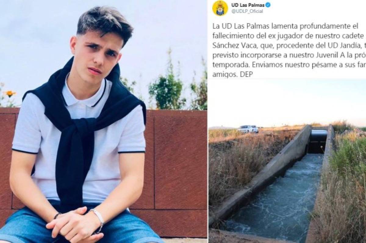 Consternación en España por la trágica muerte del joven futbolista Jorge Sánchez Vaca