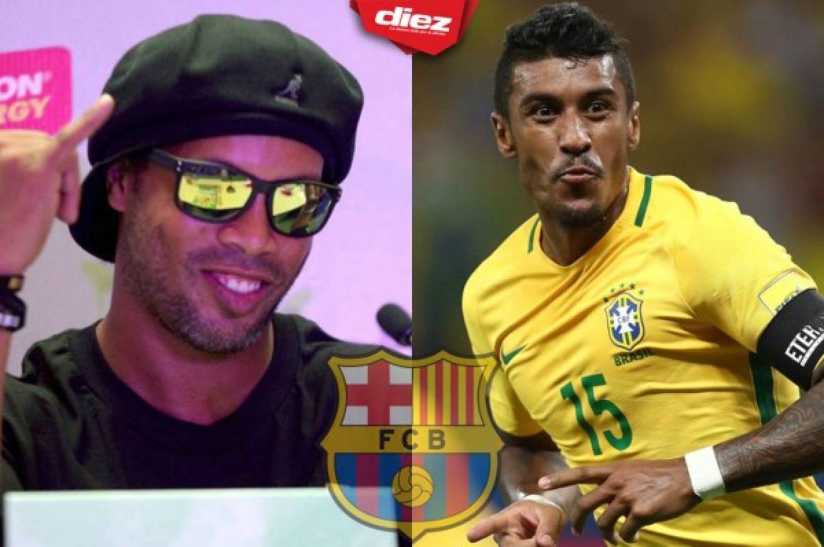 Ronaldinho a Paulinho: ''Toda la suerte del mundo en esta nueva etapa con el Barca''