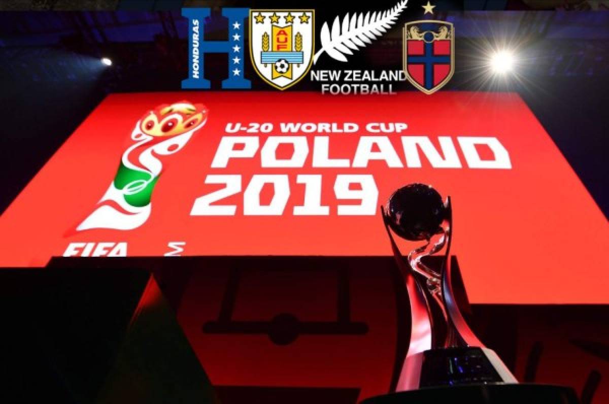 Día y hora de los partidos que tendrá Honduras Sub-20 en Polonia 2019