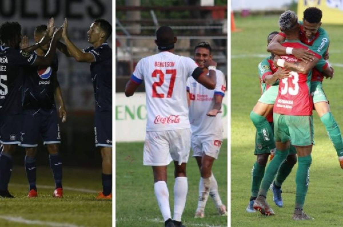 La tabla de posiciones de la Liga Nacional: Motagua mantiene la distancia con Olimpia y Vida sorprende
