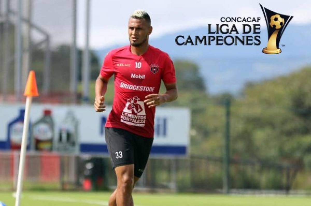 Alex López tras participar con Honduras: 'Me encantaría jugar Concachampions con la Liga'