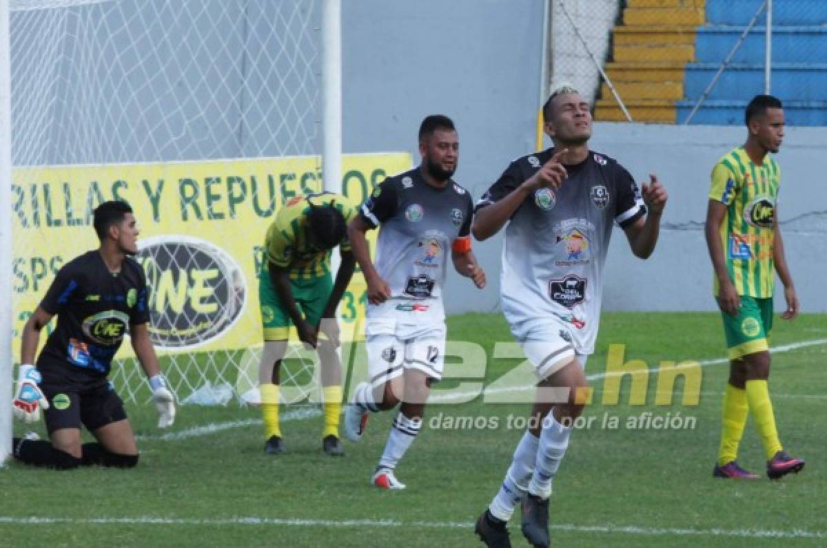 Liga de Ascenso Honduras: Santos FC sorprendió al Parrillas One en el estadio Morazán