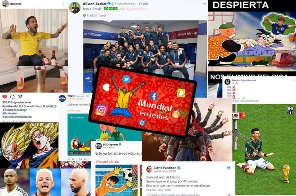 Mundial en redes: México y Neymar protagonistas en los memes virales de la jornada