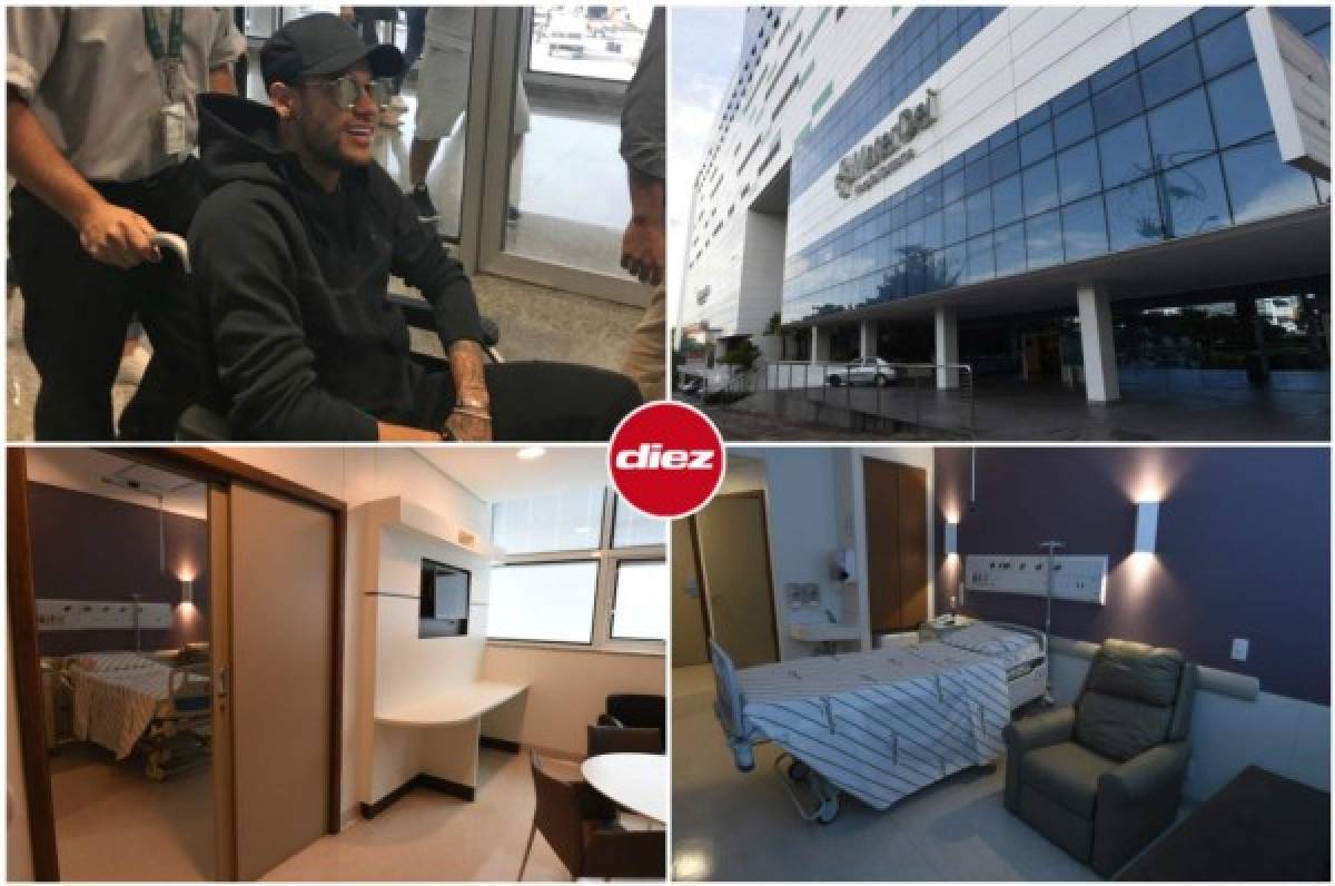 INCREÍBLE: Neymar se operará en hospital cerrado exclusivamente solo para él