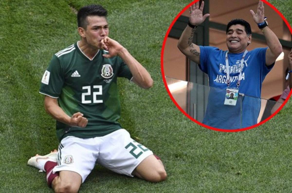 Maradona quiere llevarse al 'Chucky' Lozano al Dinamo Brest tras Rusia 2018