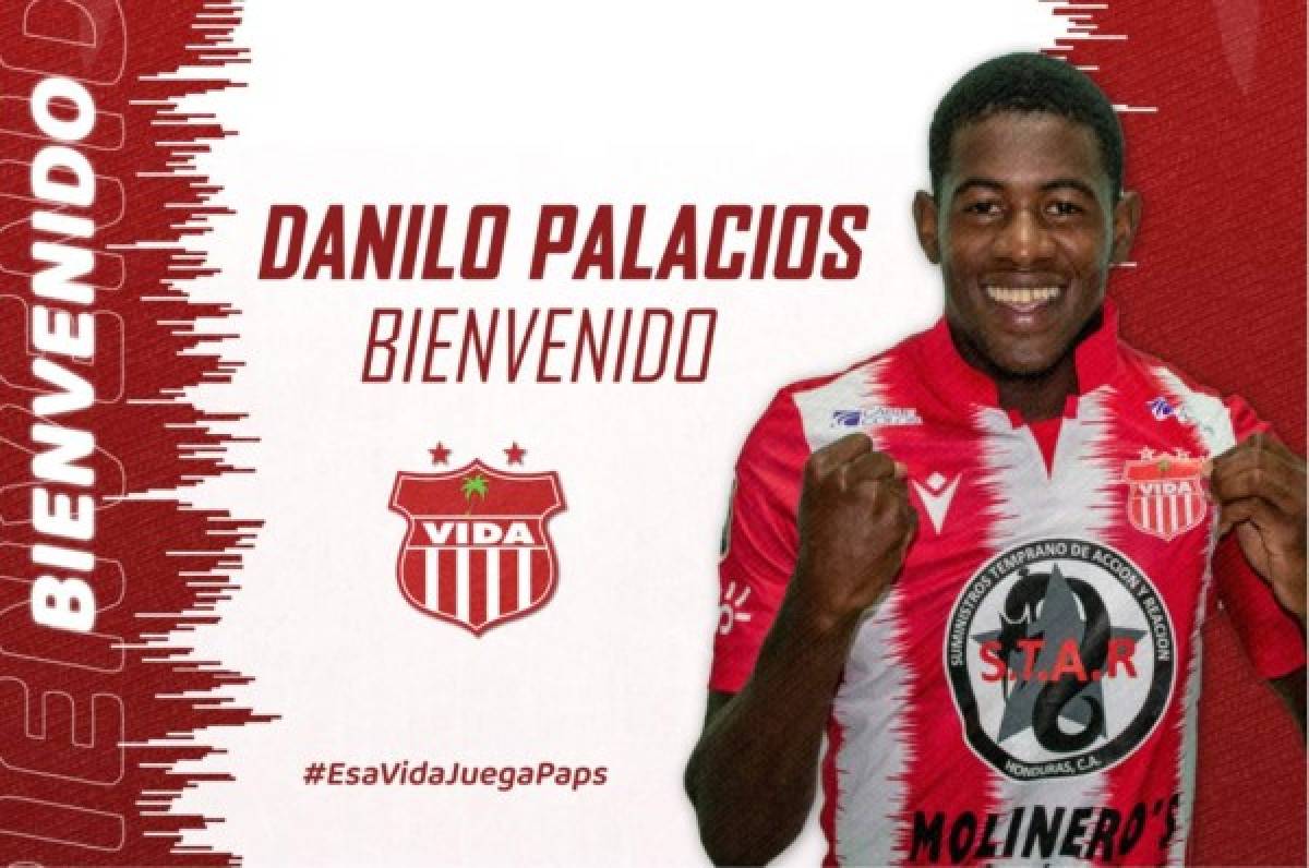 Vida ficha a Danilo Palacios, joven promesa de 19 años que debutó en el Apertura con el Motagua
