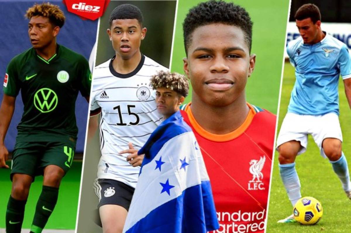 Futbolistas hondureños que se forman en la élite europea; Alemania, España, Italia, Inglaterra