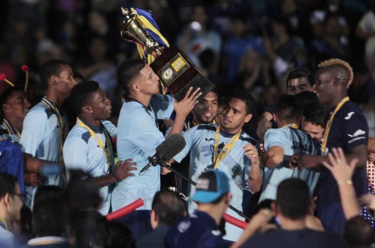 Motagua celebra la 14 y así se pone la tabla histórica de títulos en Honduras