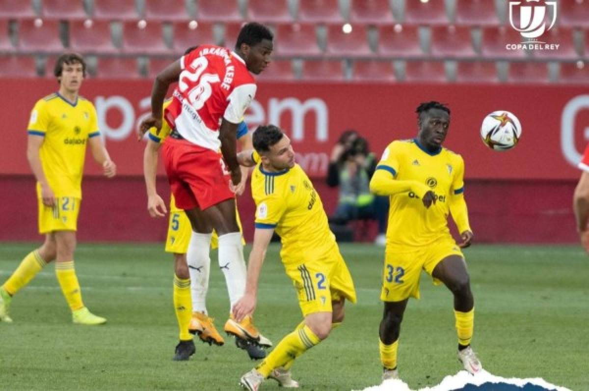 Sin Choco Lozano, Cádiz queda eliminado de Copa del Rey a manos del Girona de la segunda división