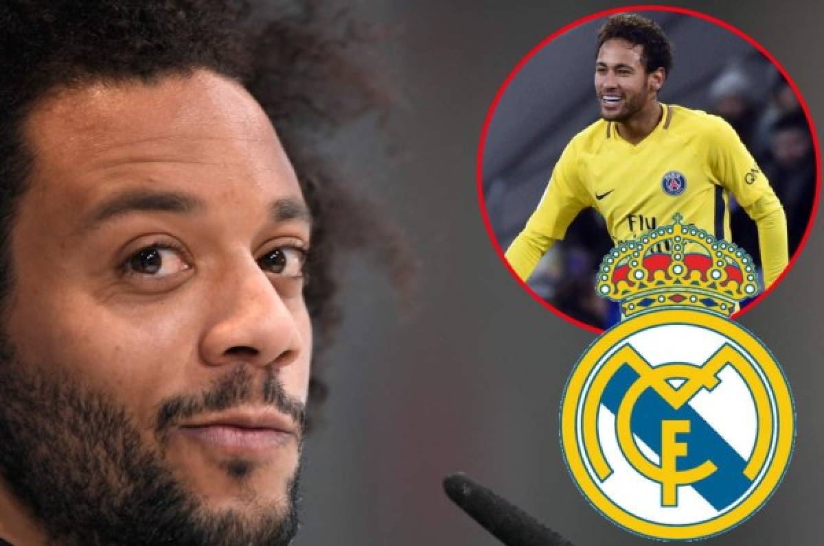 Marcelo: 'Neymar encajaría perfecto en Real Madrid, a la afición le gusta'