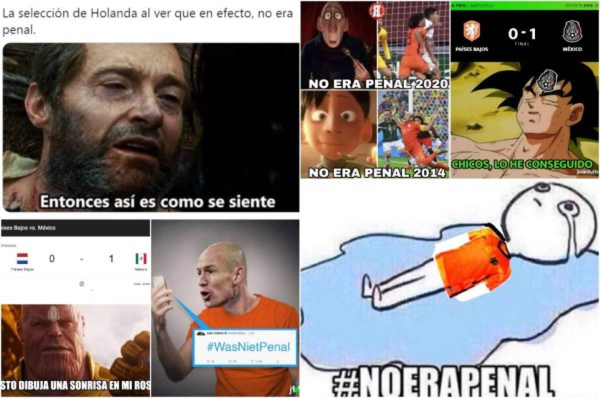 ¡Hasta Robben! México se baja a Holanda y los memes estallan en las redes sociales